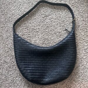 Madewell Black Woven Sling Bag